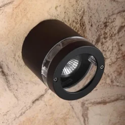 Luminaires Lutec Applique murale d'extérieur LED Lutec FOCUS Anthracite, 1 lumière