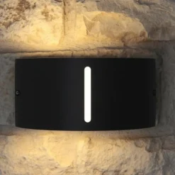 Luminaires Lutec Applique murale d'extérieur LUTEC BONN Anthracite, 1 lumière