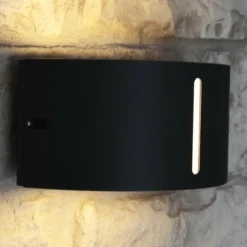 Luminaires Lutec Applique murale d'extérieur LUTEC BONN Anthracite, 1 lumière