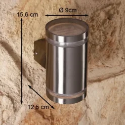 Luminaires Lutec Applique murale d'extérieur Lutec Poll, 2 lumières