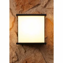 Luminaires Lutec Applique murale d'extérieur LUTEC CUBE Anthracite, 1 lumière
