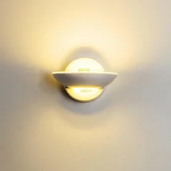 hofstein Applique murale Dominical LED Blanc, 2 lumières