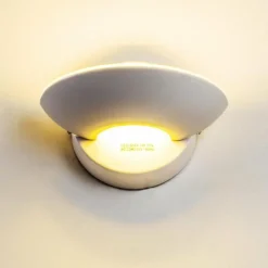 hofstein Applique murale Dominical LED Blanc, 2 lumières