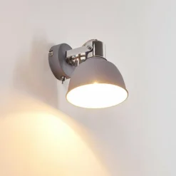 hofstein Applique murale Dompierre Gris, Blanc, 1 lumière* Appliques