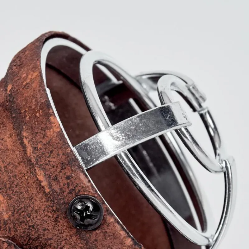 hofstein Applique murale Drobak Rouille, 1 lumière