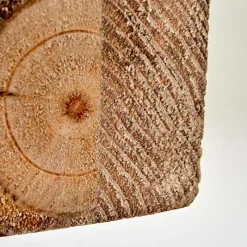 Lampes Vintages & Rétros-hofstein Applique murale Edna Bois clair, Noir, 1 lumière