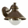 Luminaires Rustiques-Luminaires Eglo Applique murale Eglo ALBACETE Brun, Cuivre, 1 lumière