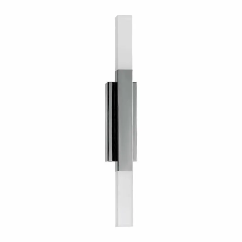 Luminaires Eglo Applique murale Eglo ALCUDIA LED Chrome, 2 lumières* Éclairage Led