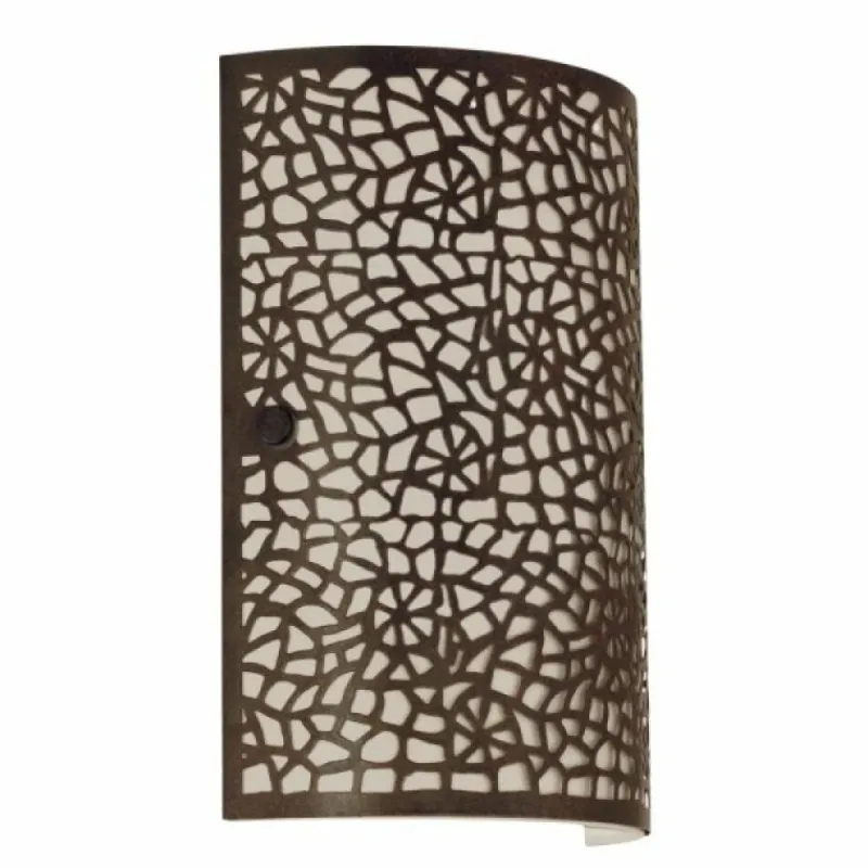 Luminaires Eglo Applique murale Eglo ALMERA Brun foncé
