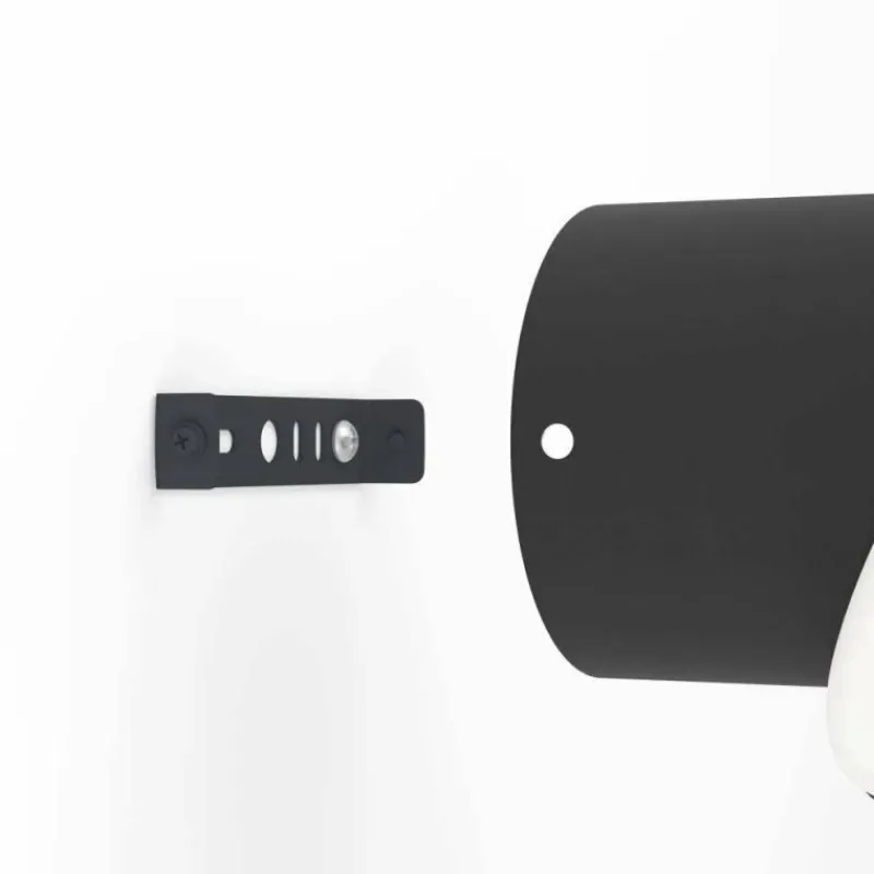 Luminaires Eglo Applique murale Eglo CARANACOA LED Noir, 1 lumière* Appliques