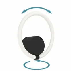 Luminaires Eglo Applique murale Eglo CARANACOA LED Noir, 1 lumière* Appliques