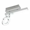 Luminaires Eglo Applique murale Eglo CARDILLIO 1 LED Aluminium, Chrome, 1 lumière* Éclairage Led