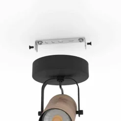 Luminaires Eglo Applique murale Eglo CAYUCA LED Noir, 1 lumière* Éclairage Led
