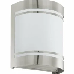 Luminaires Eglo Applique murale Eglo CERNO Acier inoxydable, 1 lumière