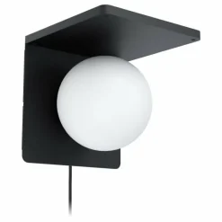Luminaires Eglo Applique murale EGLO CIGLIE Noir, 1 lumière