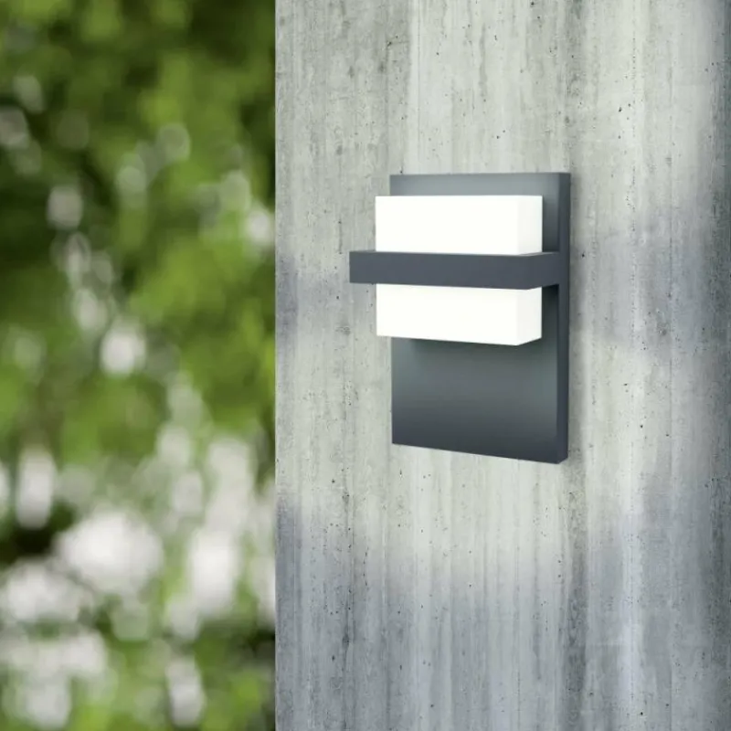 Luminaires Eglo Applique murale EGLO CULPINA LED Anthracite, 1 lumière