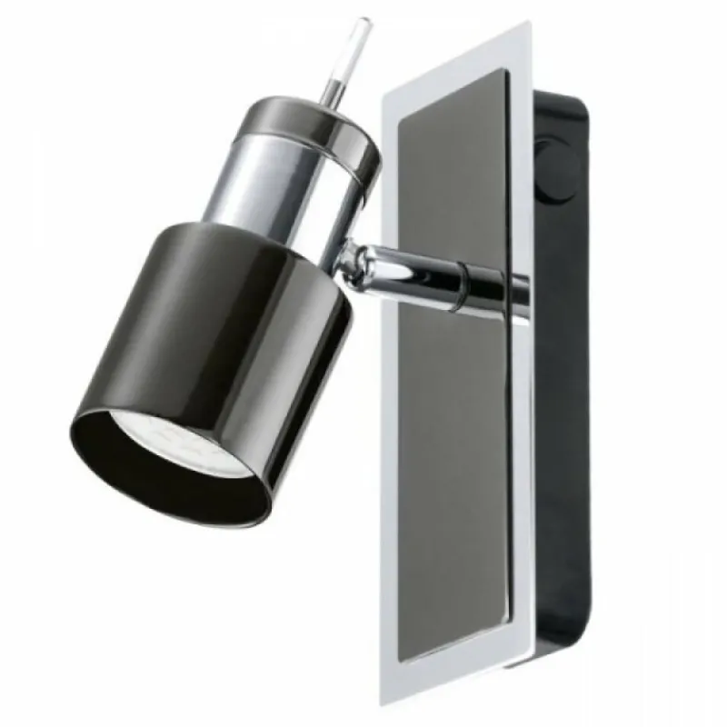 Luminaires Eglo Applique murale Eglo DAVIDA 1 Nickel mat, 1 lumière* Appliques