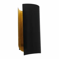 Lampes Dorées-Luminaires Eglo Applique murale Eglo FALICETTO Or, Noir, 1 lumière