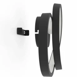 Luminaires Eglo Applique murale Eglo GIANELLA LED Noir, 1 lumière* Éclairage Led