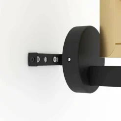 Luminaires Eglo Applique murale Eglo HAYES Laiton, Noir, 1 lumière* Appliques