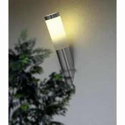 Luminaires Eglo Applique murale Eglo HELSINKI Acier inoxydable, 1 lumière