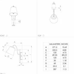 Lampes En Bois-Luminaires Eglo Applique murale Eglo LACEY Brun, Noir, 1 lumière