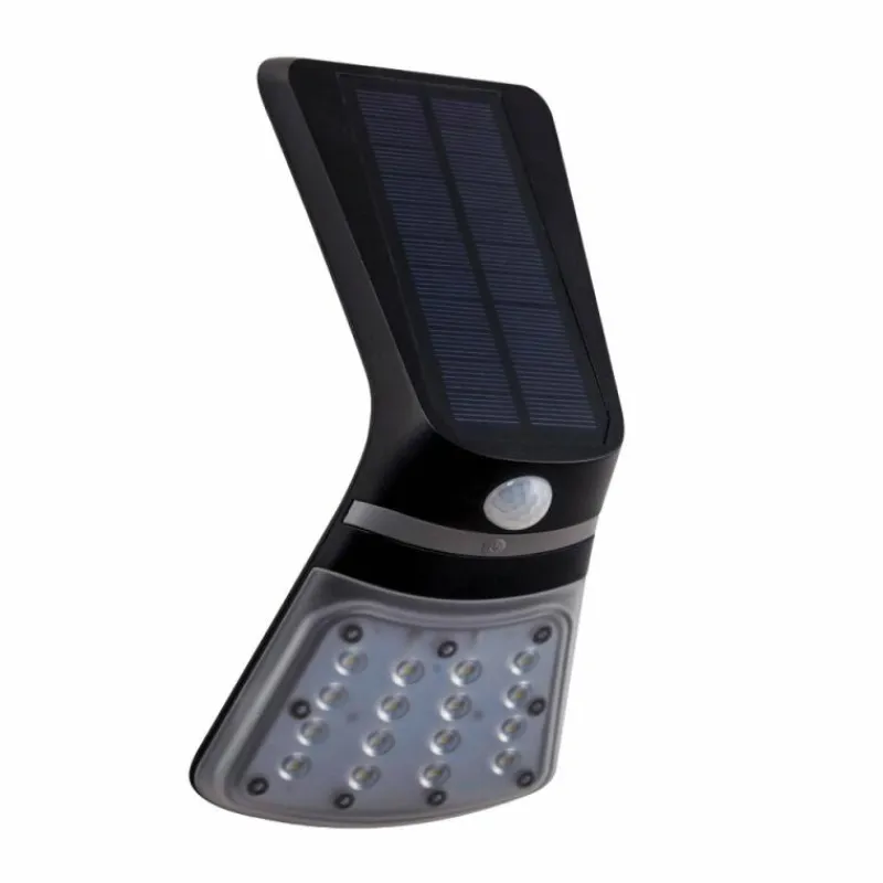 Luminaires Eglo Applique murale Eglo LAMOZZO 1 LED Noir, 1 lumière, Détecteur de mouvement