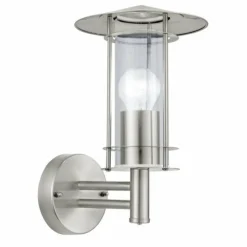 Luminaires Eglo Applique murale Eglo LISIO Acier inoxydable, 1 lumière