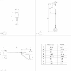 Luminaires Eglo Applique murale Eglo LORETO Noir, Blanc, 1 lumière* Appliques