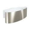 Luminaires Eglo Applique murale EGLO MACCACARI LED Nickel mat, Blanc, 1 lumière* Éclairage Led