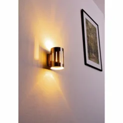 hofstein Applique murale Eglo Madras 1 Chrome, Acier inoxydable, Nickel mat, 1 lumière