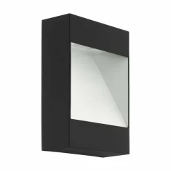 Luminaires Eglo Applique murale EGLO MANFRIA LED Anthracite, Blanc, 1 lumière