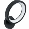 Luminaires Eglo Applique murale Eglo MARGHERA-Z LED Noir, 4 lumières, Changeur de couleurs