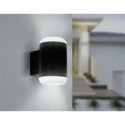 Luminaires Eglo Applique murale EGLO MERLITO Anthracite, 1 lumière