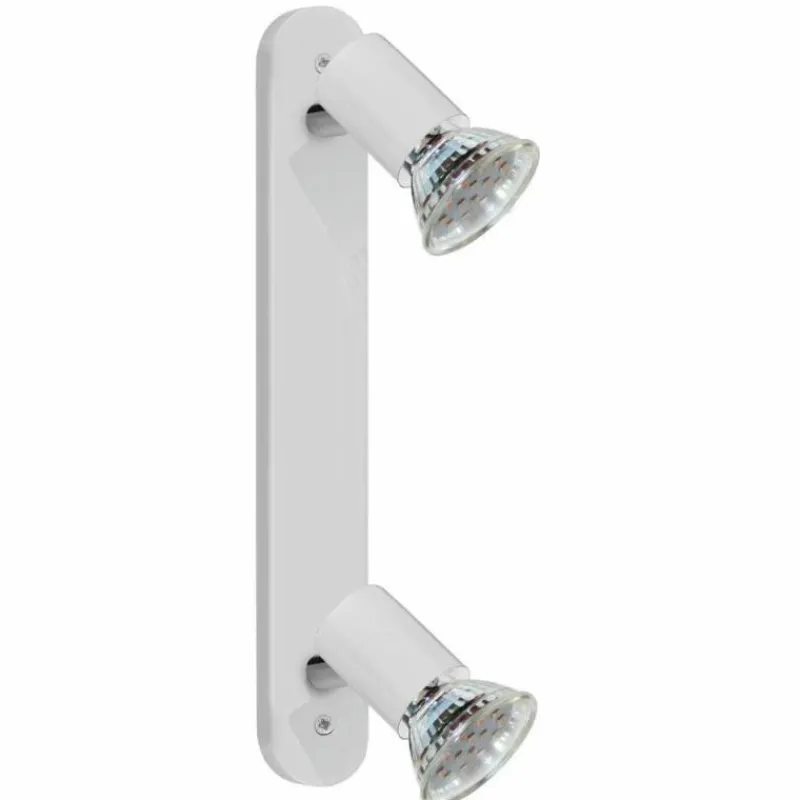 Luminaires Eglo Applique murale Eglo MINI LED Blanc, 2 lumières* Éclairage Led