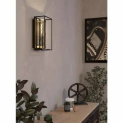 Luminaires Eglo Applique murale Eglo NOHALES Noir, 1 lumière* Appliques