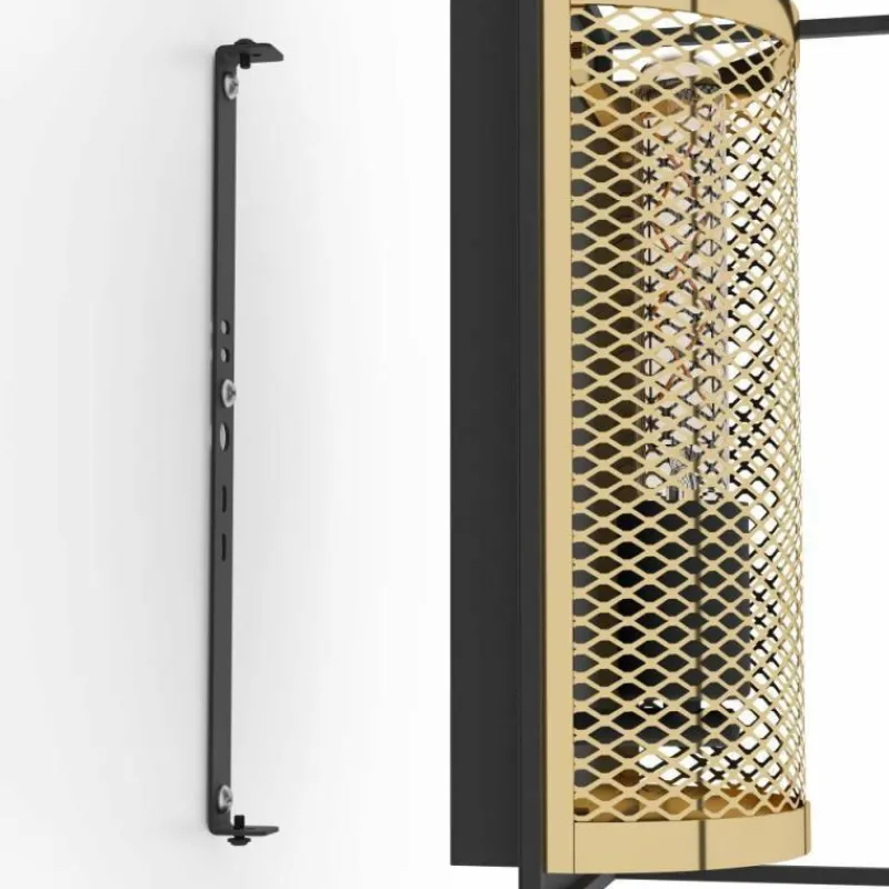 Luminaires Eglo Applique murale Eglo NOHALES Noir, 1 lumière* Appliques