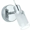 Luminaires Eglo Applique murale Eglo ORVIETO LED Chrome, 1 lumière