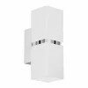 Luminaires Eglo Applique murale Eglo PASSA LED Chrome, 2 lumières* Éclairage Led