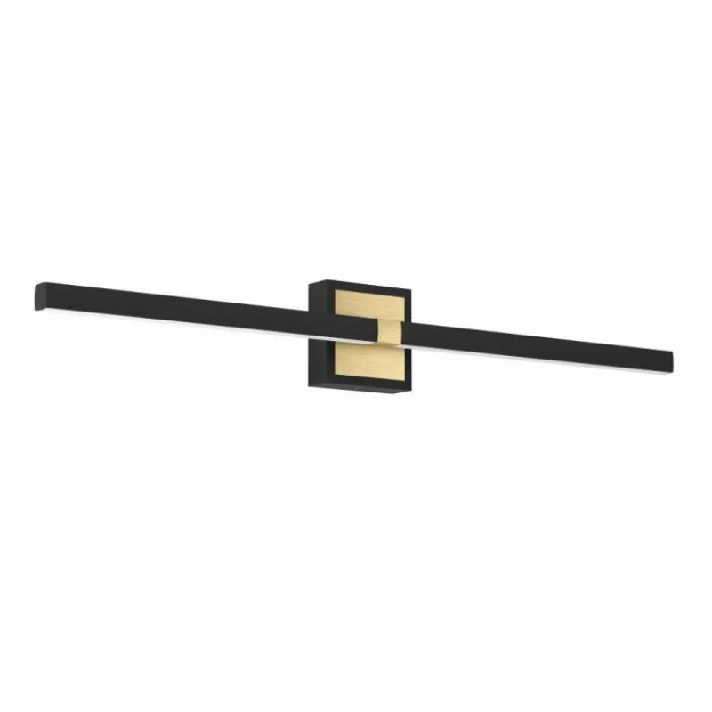 Luminaires Eglo Applique murale Eglo PEGUERA LED Noir, 1 lumière* Éclairage Led