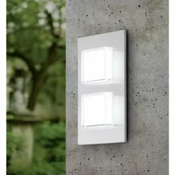 Luminaires Eglo Applique murale Eglo PIAS LED Acier inoxydable* Appliques
