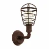 Lampes Vintages & Rétros-Luminaires Eglo Applique murale Eglo PORT SETON Brun foncé, 1 lumière