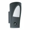 Luminaires Eglo Applique murale Eglo PROPENDA Anthracite, 1 lumière, Détecteur de mouvement