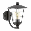 Luminaires Eglo Applique murale Eglo PULFERO Noir, 1 lumière
