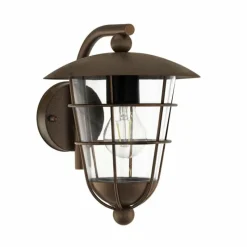 Lampes Vintages & Rétros-Luminaires Eglo Applique murale Eglo PULFERO 1 Brun, 1 lumière