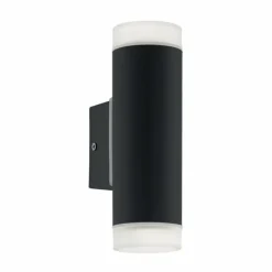 Luminaires Eglo Applique murale Eglo RIGA-LED Noir, 2 lumières