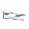Luminaires Eglo Applique murale Eglo ROMENDO LED Chrome, 2 lumières* Éclairage Led