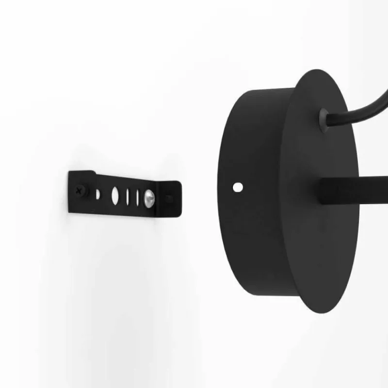 Luminaires Eglo Applique murale Eglo SAN PERI LED Noir, Blanc, 1 lumière* Éclairage Led