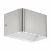 Luminaires Eglo Applique murale EGLO SANIA LED Nickel mat, 1 lumière* Éclairage Led