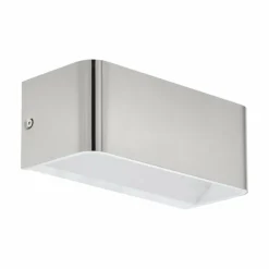 Luminaires Eglo Applique murale EGLO SANIA LED Nickel mat, 1 lumière* Appliques